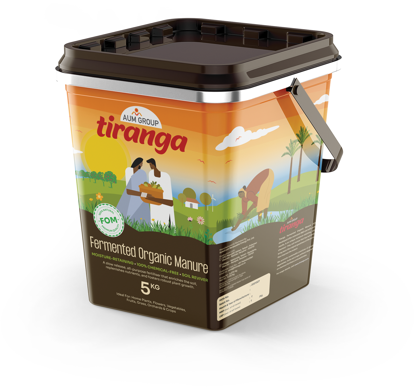 Tiranga Fermented Organic Manure 5 Kg